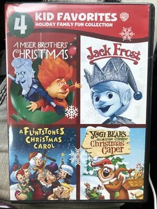 A Miser Brothers Christmas/Jack Frost/A Flintstones Christmas Carol/Yogi (DVD) - Picture 1 of 2