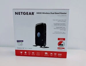 Netgear N600 Wireless Dual Band Gigabit Router - Foto 1 di 2