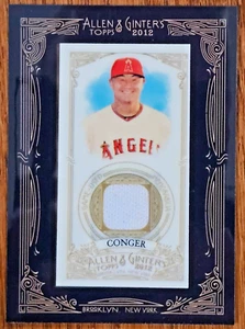 Topps Allen and Ginter Relics 2012 #HCO Hank Conger - Imagen 1 de 6