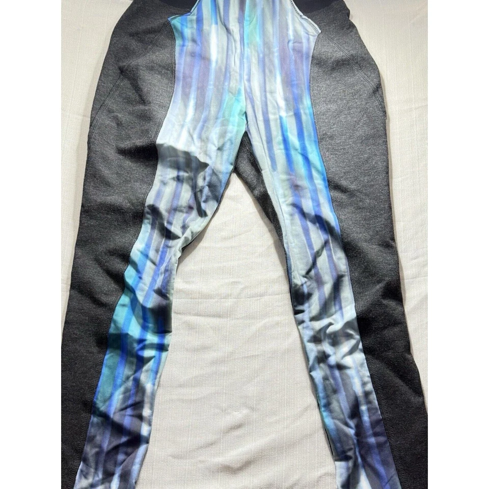  TAHARI SPORT Trina Leggings Blue/Black Womens SIZE Small - Image 1 of 4