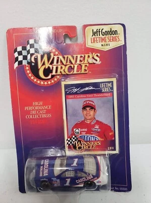 Jeff Gordon #1 Carolina Ford 1991 concesionarios 1/64 con tarjeta comercial serie de por vida Foto 1 de 3