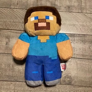 Minecraft Mojang STEVE Plush 2022 By Mattel NWT 9 In Stuffed Plushie - Picture 1 of 2