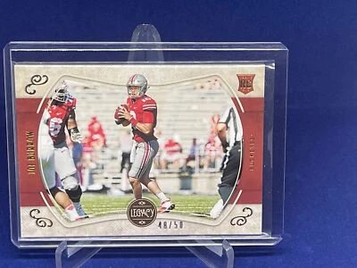 JOE BURROW 2020 PANINI LEGACY DARE TO TEAR (NOT TORN) RIP CARD ROOKIE RC #D /50 - Image 1 of 2