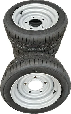 4x Ifor Williams trailer Wheels tyres 195/50R13C 5 Stud 6.5" PCD 114.5mm Centre - Image 1 of 3
