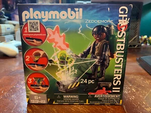 PLAYMOBIL Ghostbuster Winston Zeddemore Building Set #9349 NEW - Picture 1 of 2
