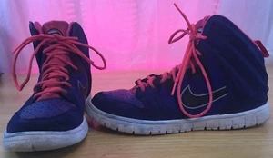 Nike Dunk Free Model 599466-401 Basketball Shoes Men's US Size 8 UK 7 Eur 41 - Picture 1 of 9