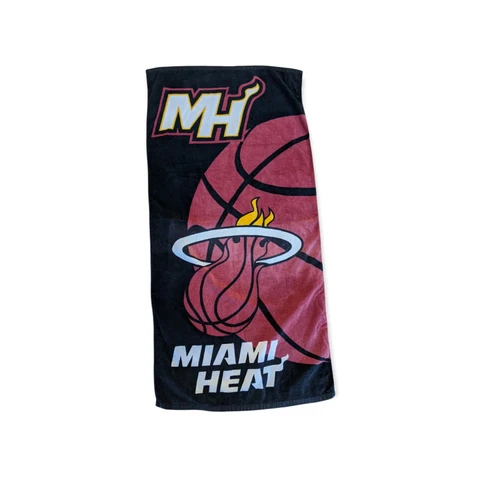 Miami Heat Basket Ball Beach Towel NBA Beach BathTowel Basketball 27x55 bath Cover