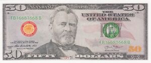 Banknote - LIGHT BANK NOTE - $50