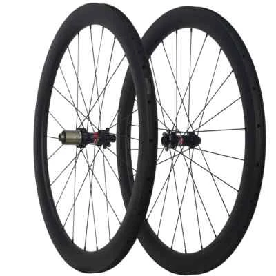 Disco de bicicleta de estrada de carbono 700c profundidade 38mm 45mm 50mm largura 25mm sem câmara - Imagem 1 de 4