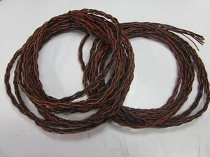 KIMBER KABLE 4PR SPEAKER WIRE, BROWN/ BLACK , PAIR ( 14'/ 19') "B" - Bild 1 von 2