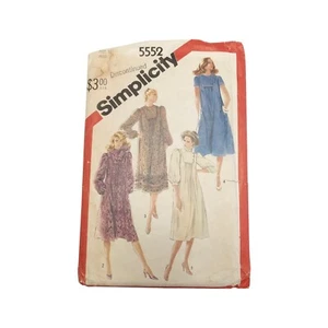 Simplicity 5552 Misses Loose Fitting Pullover INSTRUCTIONS ONLY 1980 - Picture 1 of 4