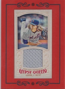 2016 Topps Gypsy Queen Mini Relics Jacob deGrom #GMR-JDG - Picture 1 of 1