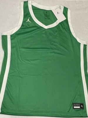 ✅ Michael Air Jordan Nike Jumpman Green Basketball Jersey XL Women Practice NWT - Image 1 of 4