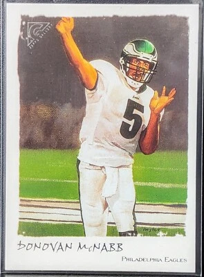 2002 Topps Gallery Donovan McNabb #100 Philadelphia Eagles - Image 1 of 2