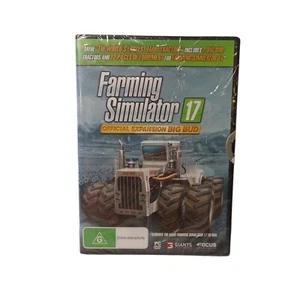 Farming Simulator 17 Big Bud Expansion PC Game Automotive Agriculture Livestock - Picture 1 of 13