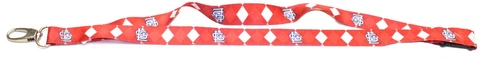 MLB  Double Sided Argyle Lanyard Cover
