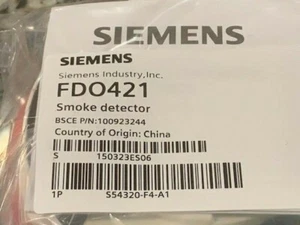 NUEVO DETECTOR DE FOTOS SIEMENS FDO421, ¡ENVÍO RÁPIDO GRATUITO! ¡Más de 500 DISPONIBLES! - Imagen 1 de 3
