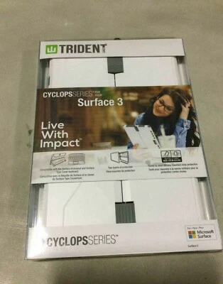 Trident Cyclops Series Surface 3 White Heavy duty Case - drop protection - Image 1 of 3