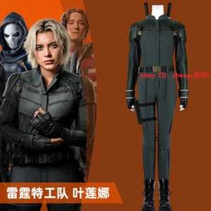 Thunderbolts * Yelena Belova Overall Outfit schwarze Witwe Cosplay Kostüm komplettes Set - Bild 1 von 27