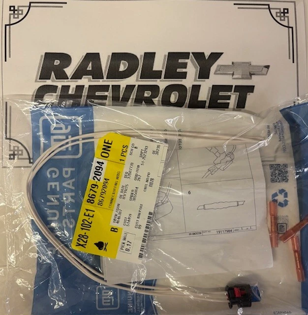 NUEVO KIT CONECTOR GM OEM - GENERAL MOTORS GMC 86792094 Foto 1 de 1