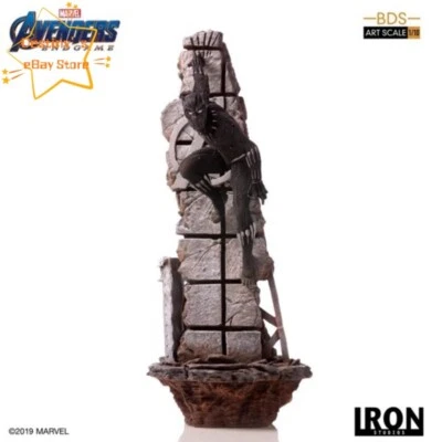 Black Panther Iron Studios MARCAS18119-10 1/10 BDS Art Avengers Endgame Statue - Image 1 of 4