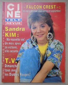 Ciné-revue n°25-1986 Sandra Kim - Jules Berry - Falcon Crest - Louis Gossett Jr. - Photo 1/8