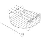 2X( Layer Rack Accessory with 5 Skewers, for Airfryers T5G6)1565