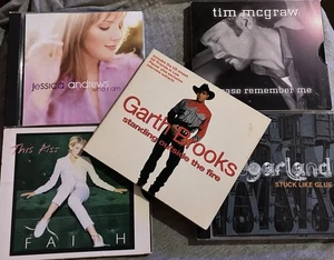 GARTH BROOKS, TIM McGRAW, FAITH HILL - Country CD Singles Lot - Look!!! - Picture 1 of 4