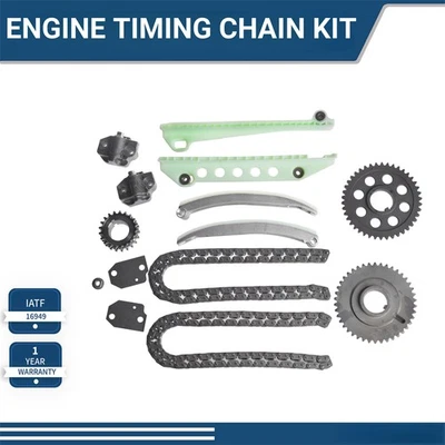 Engine Timing Chain Kit FOR 00-11 Ford Crown Victoria Expedition F-150 Heritage Foto 1 de 4