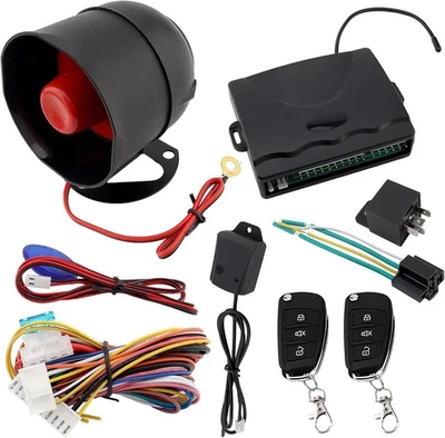 **Universal 12V Car Alarm Keyless Entry System with Remote Control** - Image 1 of 4