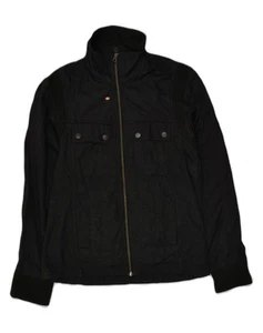 CONVERSE Mens Bomber Jacket UK 36 Small Black Polyester AC15 - Picture 1 of 3