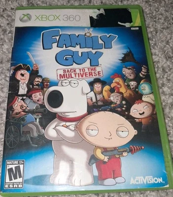 Family Guy: Back To The Multiverse (Xbox 360) Estuche y Juego Probado Funcionando Foto 1 de 4