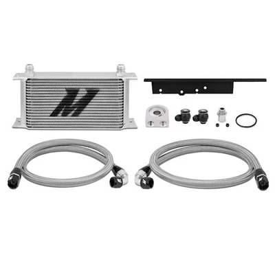 Mishimoto Oil Cooler Fits Nissan 350z 03-07 Infiniti G35 Coupe 2003-2009 Silver - Image 1 of 4