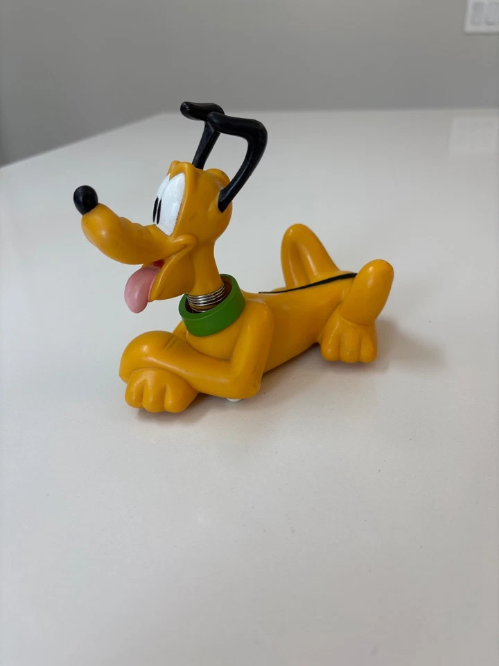 Pluto bobblehead mickey unlimited Disney 4,25” altura 2970 por aplausos com etiqueta - Imagem 1 de 2
