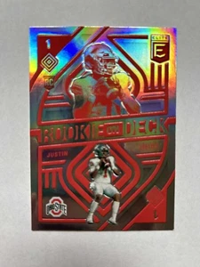 Justin Fields RC, Rookie on Deck #RD2 - 2021 Panini Donruss Elite - Picture 1 of 1
