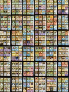 Common/Uncommon Near Complete Pokemon Card Japanese Old Back Vintage Various - Picture 1 of 20