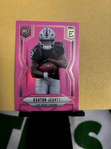 2025 Panini Donruss Elite - Rookies Ashton Jeanty #113 Pink Ink (RC) - Picture 1 of 4