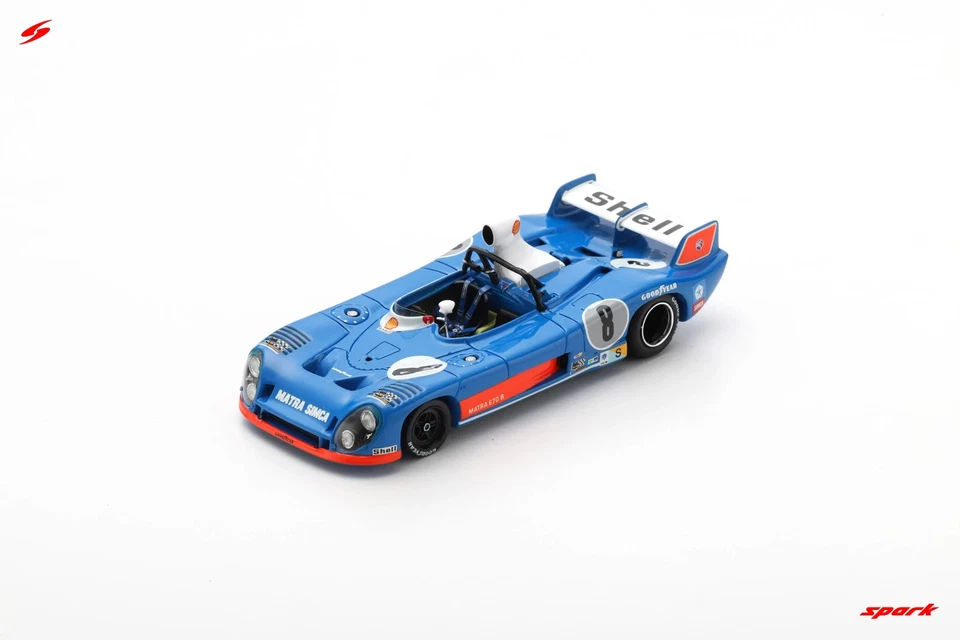 SPARK S3553 MATRA SIMCA MS 670B n°8 24H Le Mans 1974 B. Wollek - J.P Jaussa 1/43 - Photo 1/1