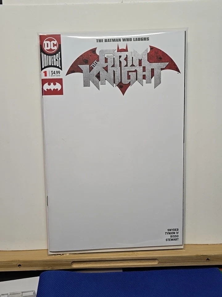 The Grim Knight #1 The Batman Who Laughs Blank Sketch Variant (2019) - NM - Image 1 of 1