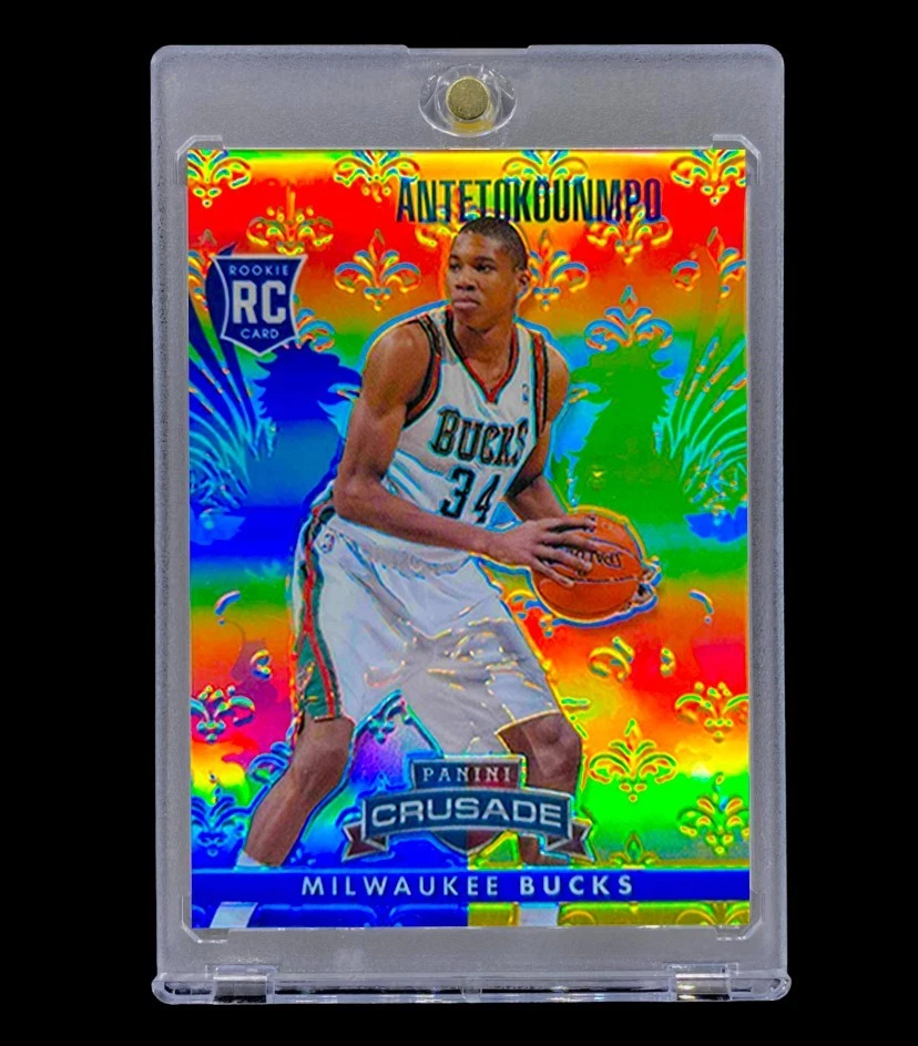 Giannis Antetokounmpo Basketball Rookie Trading Cards