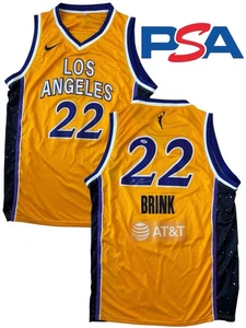 Cameron Brink Signed WNBA Los Angeles Sparks Rebel Edition #22 Jersey PSA AUTO - Picture 1 of 5