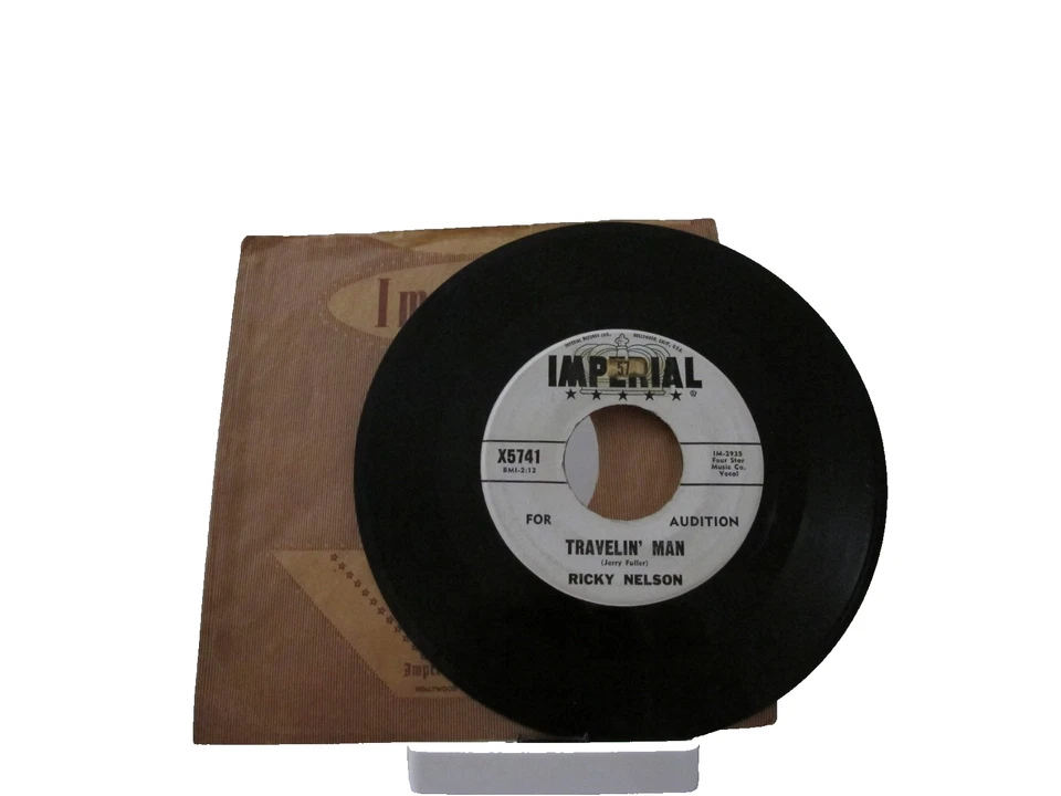 45 RECORD - RICKY NELSON - TRAVELIN MAN Foto 1 de 1