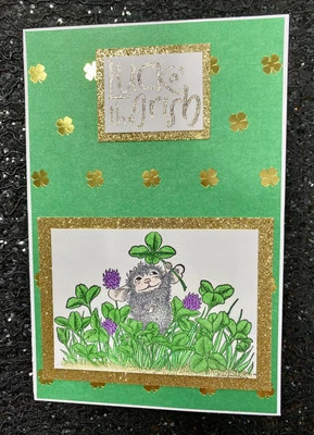 Tarjeta de San Patricio hecha a mano Foto 1 de 2