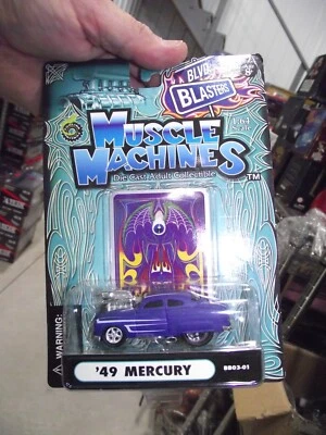 Muscle machines 1/64 BLVD Blasters 49 mercury blue NIB - Image 1 of 2