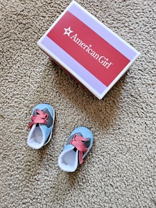 Zapatillas/zapatos de tenis activos American Girl - azules/grises - nuevos en caja - Imagen 1 de 1