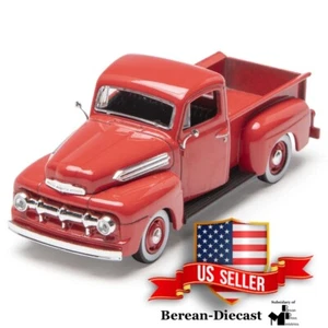 Denver Diecast 1:48 Scale '51 Ford Pickup Red w/Distinctive Red Wheels NIB - Bild 1 von 7