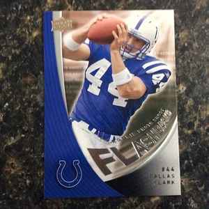 2008 Upper Deck Rookie Exclusives RPSF11 Dallas Clark Indianapolis Colts - Bild 1 von 2