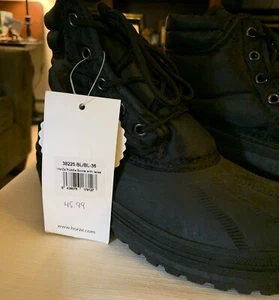 NWT HORZE PUDDLE BOOTS MUCKING BOOTS WITH LACES REMOVABLE INSOLE LADIES Sz 6 - Picture 1 of 5