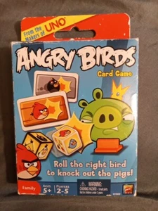 ANGRY BIRDS CARD GAME Makers of UNO Mattel 2-5 Players Complete - Picture 1 of 3