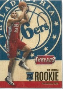 16-17 Panini Threads Wood Rookie Ben Simmons #248 - Picture 1 of 1